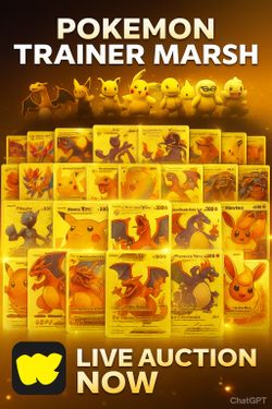 24k Gold Foil Pokemon Fan Art Playing Cards