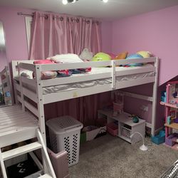 Twin size loft bed