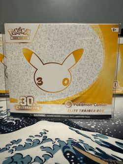 Pokemon Center 30th Celebration ETB