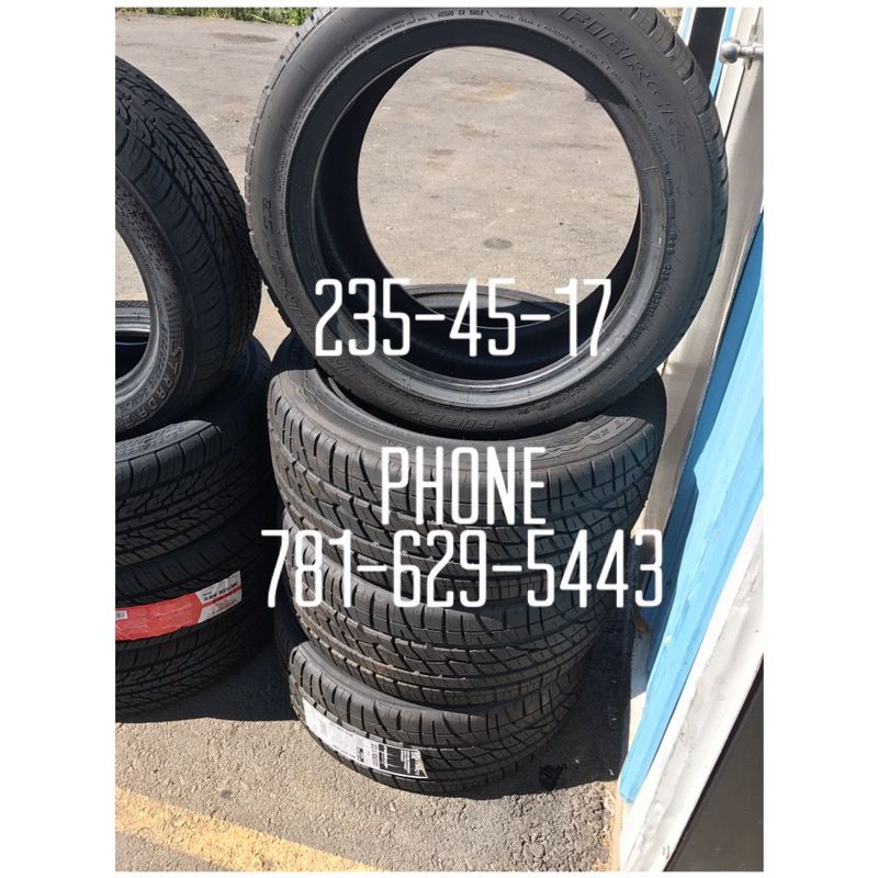 New Tire For Sale 235/45/17 $380 All Four installed
