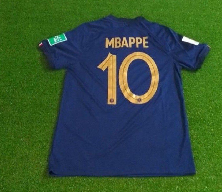 France # 10 Mbappe Soccer Jersey 2022/23