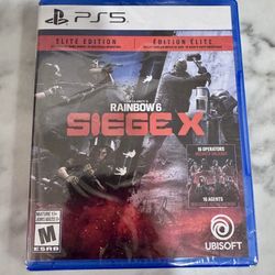 Rainbow 6 Siege PS5 NEW