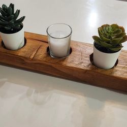 Succulent/Votive Candle Holder