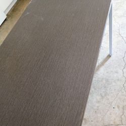 Steel Dining Table And 3 Chairs