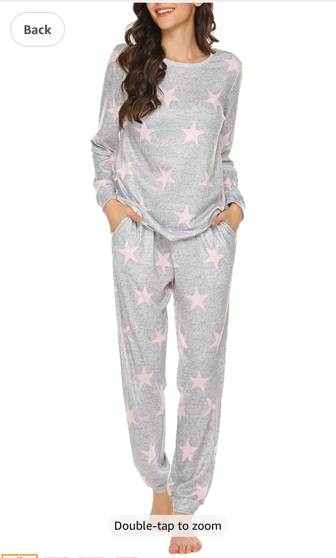 2xl size Women's Pajama Set Long Sleeve Pajamas Ladies Soft Pajamas Casual Set Sweet Outwear Homewear