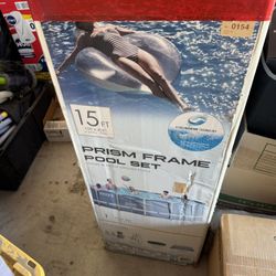 15 Ft Prism Frame Pool Set
