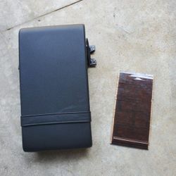 Mercedes W140 Coupe Rear Armrest and Burlwood Sliding Panel