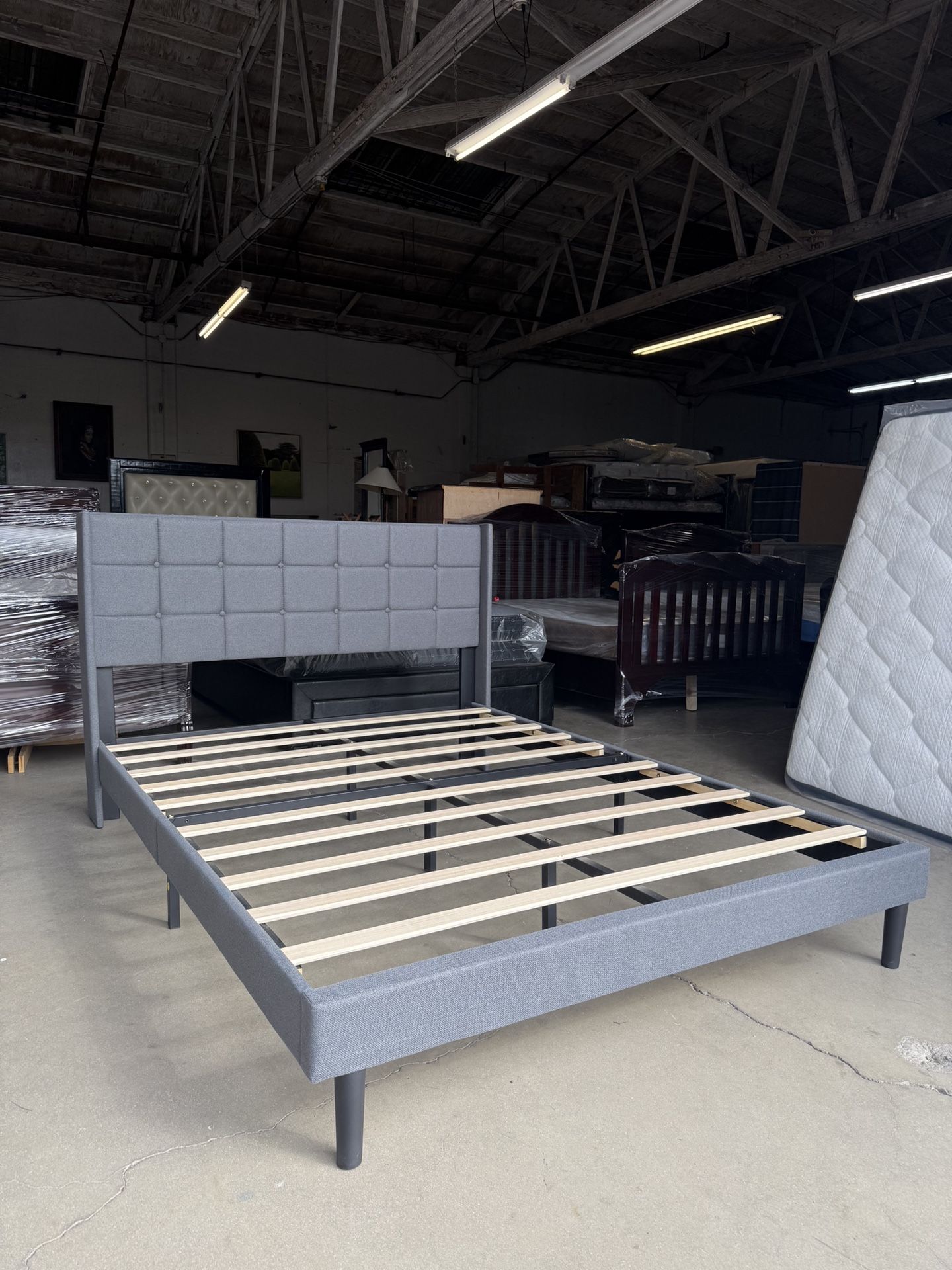 New Queen Bed Frame - No Mattress 