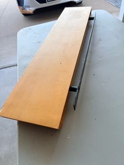 Floating shelf wood mount wall mount