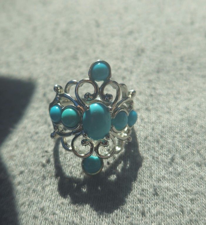 Silver 925 Turquoise Ring