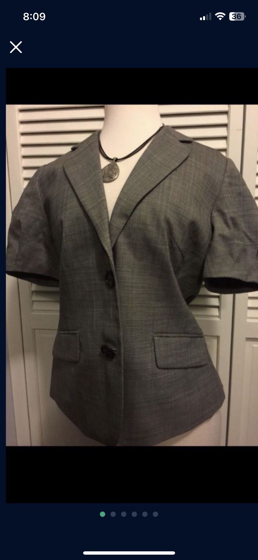 Banana Republic stylish short sleeve Women’s dress Jacket
