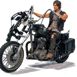 McFarlane Toys The Walking Dead TV Deluxe Box Set (Daryl Dixon with Chopper)