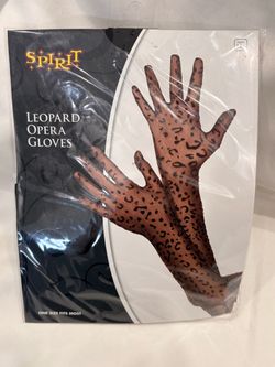 Spirit Leopard Opera Gloves