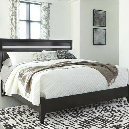 🔥Starberry Black King Panel Bed🔥💲💲💲39 DOWN 🌟SAME DAY DELIVERY