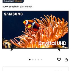 Samsung 75” Crystal UHD 4k TV