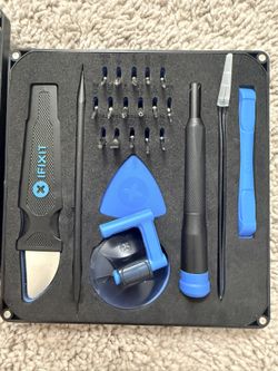 iFixit Essential Electronics Toolkit with Case and 16 Bits