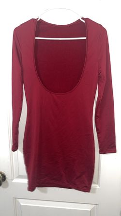 Burgundy Dress