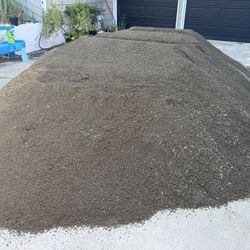 12 yards of 1/4” (0.25”) quarter inch crushed rock