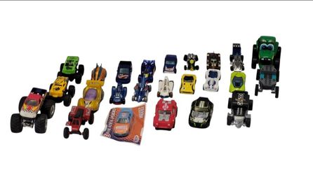 (#F)(Lot Of 24) Huge Mixed Bundle Assorted Die-Cast Cars Hot Wheels & Other Cars. This product is a lot of 24 assorted die-cast cars, including Hot Wh