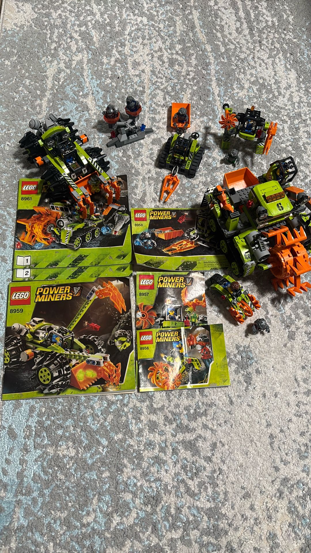Lego (8956, 8957, 8958, 8959, 8961)(Read Description)