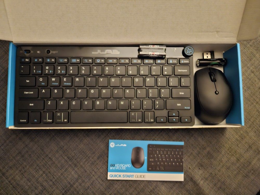 JLab GO Wireless Keyboard & Mouse Bundle