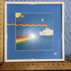 Framed Art Work Under Glass 