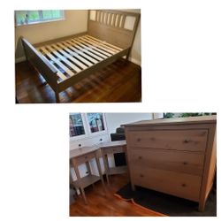 Bedroom Set In Match Beautiful Color 