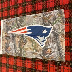 Brand new New England Patriots Camo banner flag