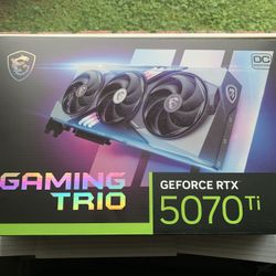 MSI RTX 5070 Ti Gaming Trio OC Plus