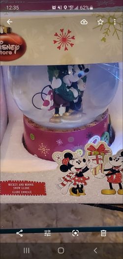 DISNEY SNOWGLOBE MICKEY MOUSE