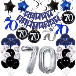 70th Birthday Decorations