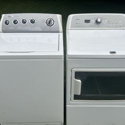 Whirlpool Washer And A Maytag Dryer Set