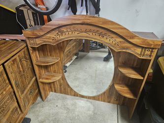 Vintage Wooden Bedroom Set