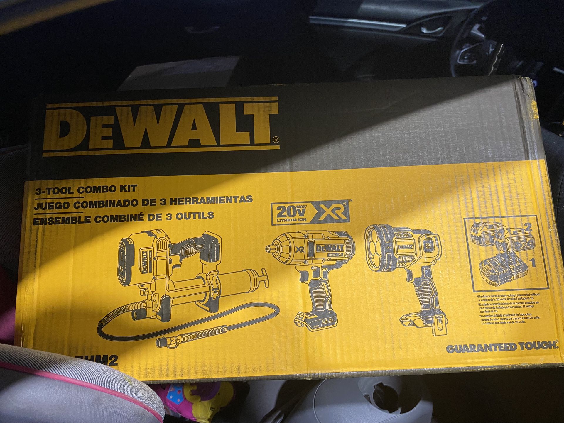 Dewalt Impact Wrench Combo Set