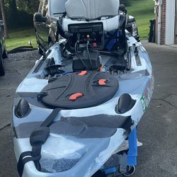 Feelfree Lure 11.5 V2 With A Bixpy K1 Motor And Garmin 73sv Echomap