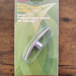 RV Camper Metal Waste Twist-On Valve Handle for Valterra Bladex, Grentec