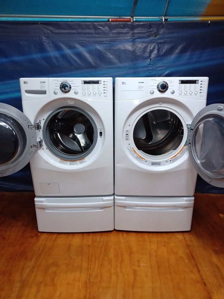 LG Washer And Electric Dryer Free Delivery And Installation With A 90 Day Warranty