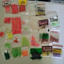 Lot of Plastic Beads
