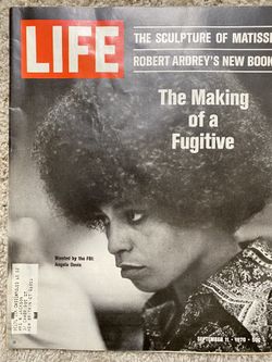 Angela Davis Life Magazine September 11 1970