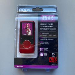 Coby MP620-8GB MP3  Video Player (New)