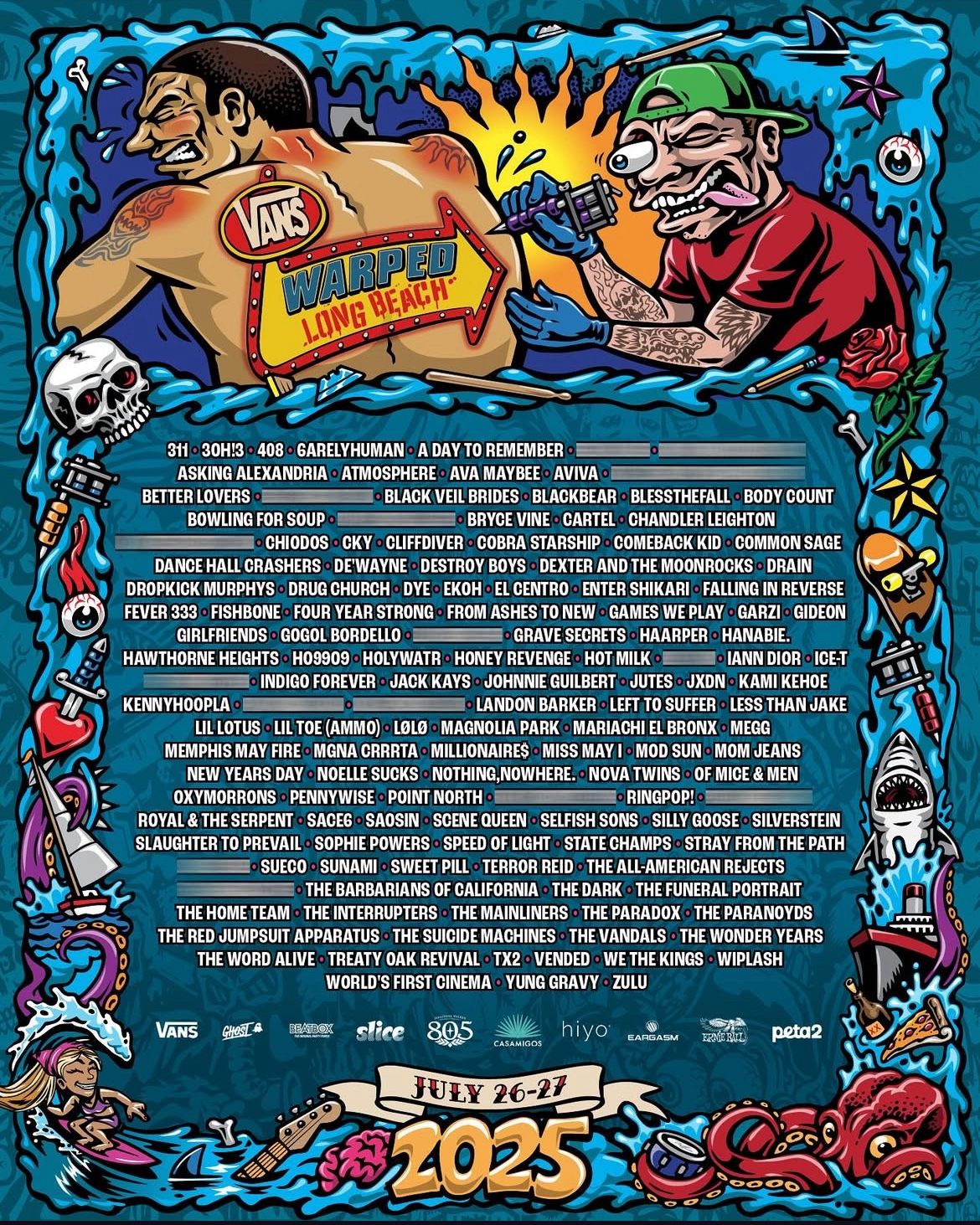 VANS WARPED TOUR 2025