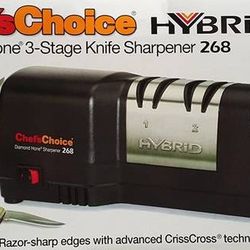 Chef's Choice Knife Sharpener Hybrid Diamond 3 Stage - New In Box