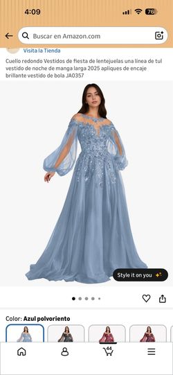 Prom dress size 12 L