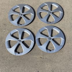 Toyota Prius 16 Inch Hubcaps Wheel Covers Silver OEM Set of 4 42(contact info removed)0