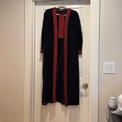 Palestinian girls open thobe, Size 8