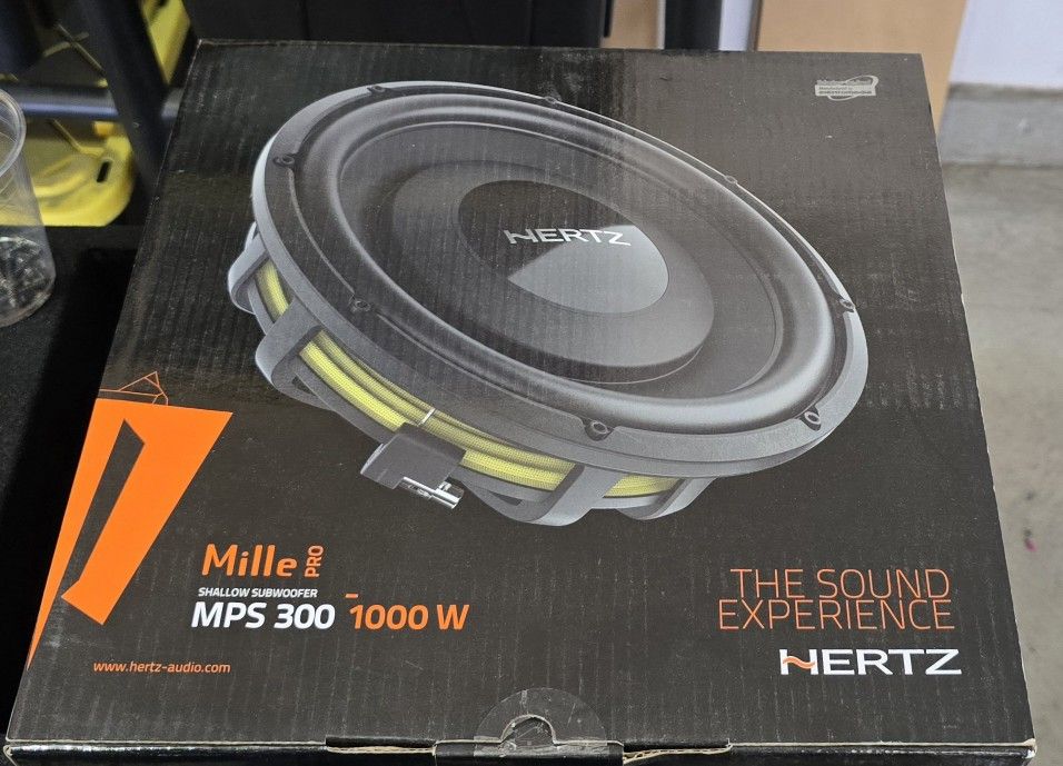 Hertz Mille Pro Shallow Subwoofer 12 Inch