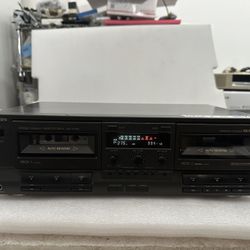 Technics RS-TR333 Dual Stereo Home Cassette Deck HX Pro ( DECK 2 NO WORK)