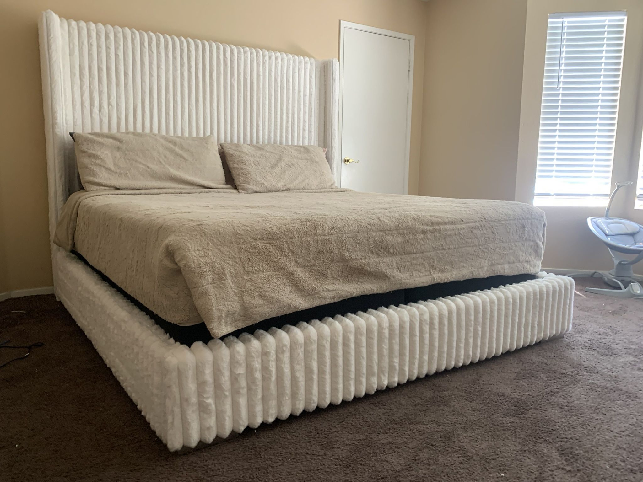 $899 Brand New King Bed Frame With Mattress (Read Description Below)