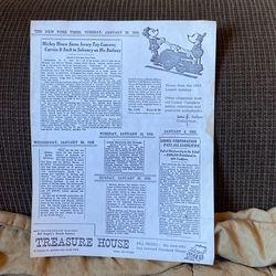 The New York Time Tuesday January 22  1935