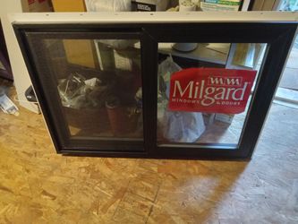 New 35.5" Wide×23.5" Tall Slide Milgard Window With Screen
